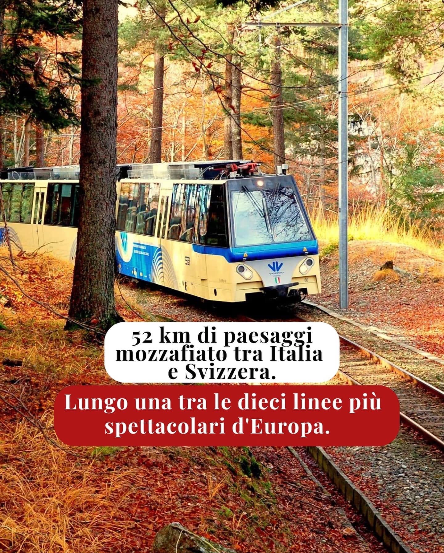 A bordo del treno del Foliage